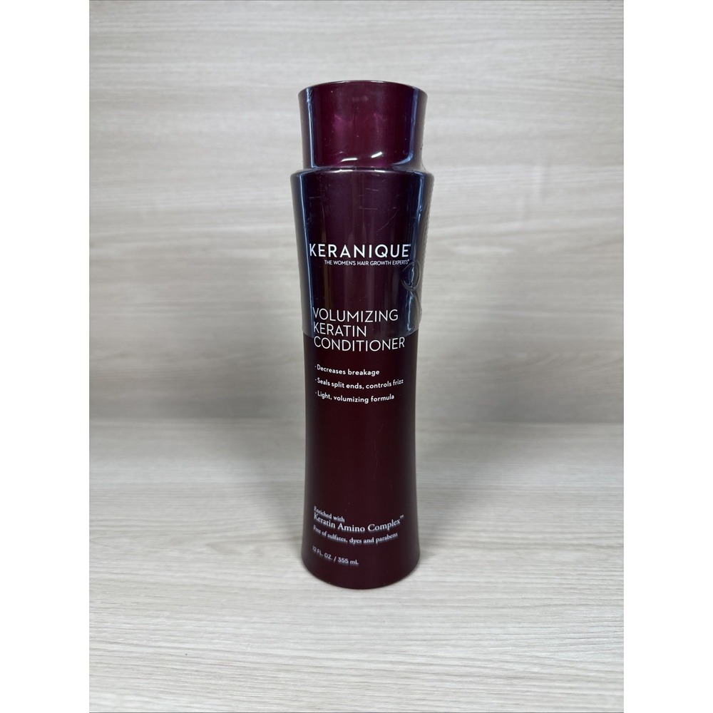 Keranique Volumizing Keratin Conditioner Keratin Amino Complex 12 oz‎ New